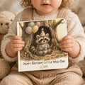Personalized Birthday Book for Kids, Custom Book with Name, Toddler Story, First Birthday Gift, Raccoon Book, 1st, 2nd,3rd Birthday Keepsake