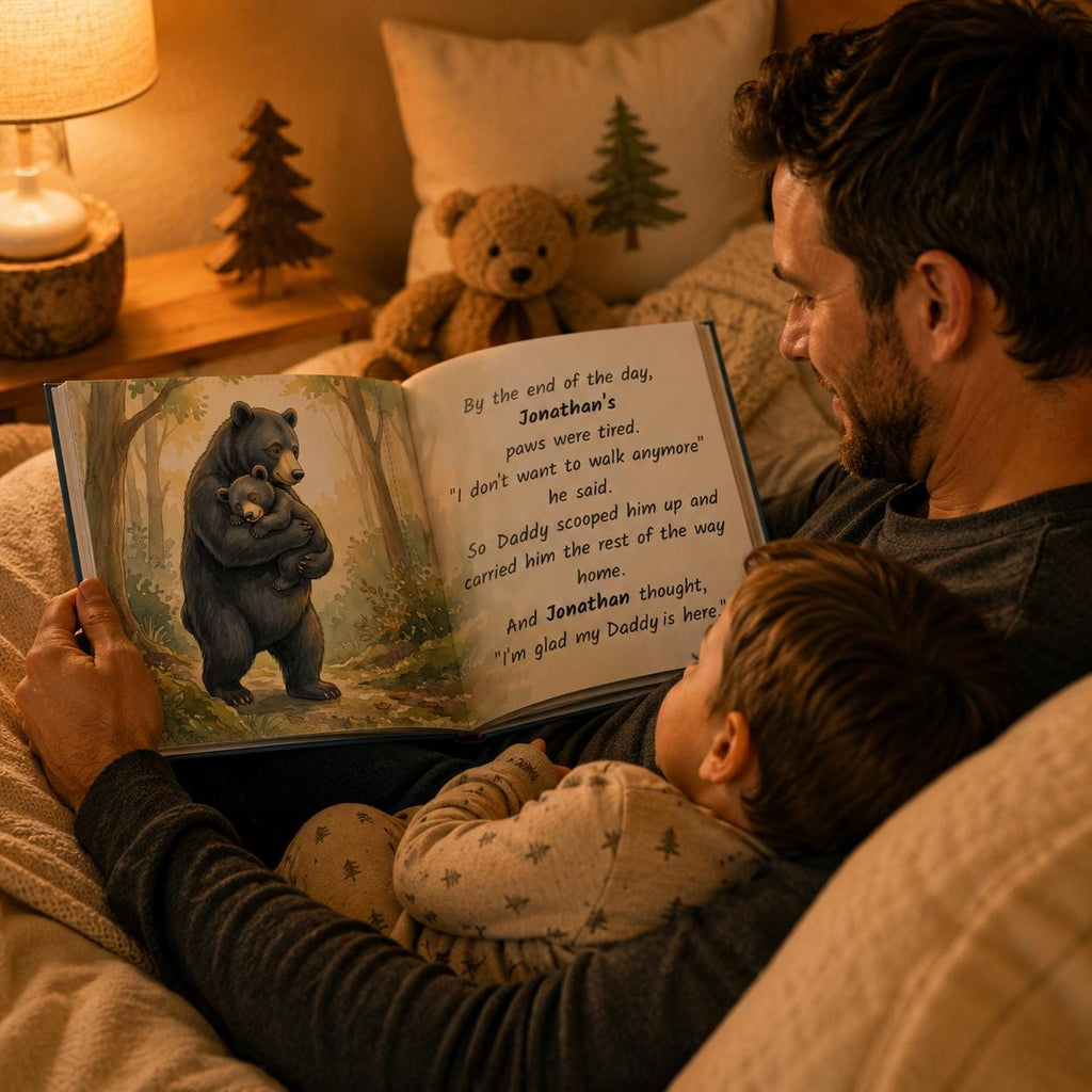 My Daddy Will Always Be There, Personalized Daddy Book, Father & Child Keepsake Gift, Custom Storybook for Dad