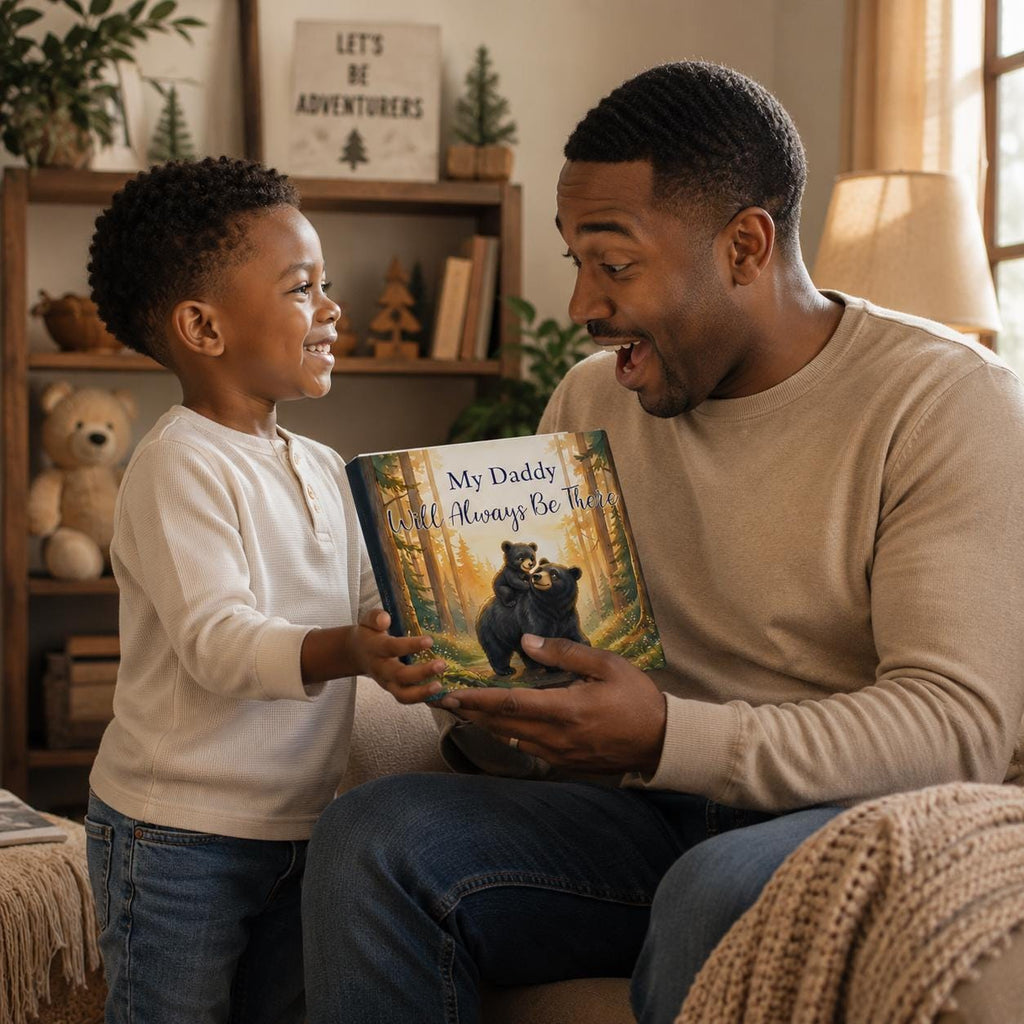 My Daddy Will Always Be There, Personalized Daddy Book, Father & Child Keepsake Gift, Custom Storybook for Dad