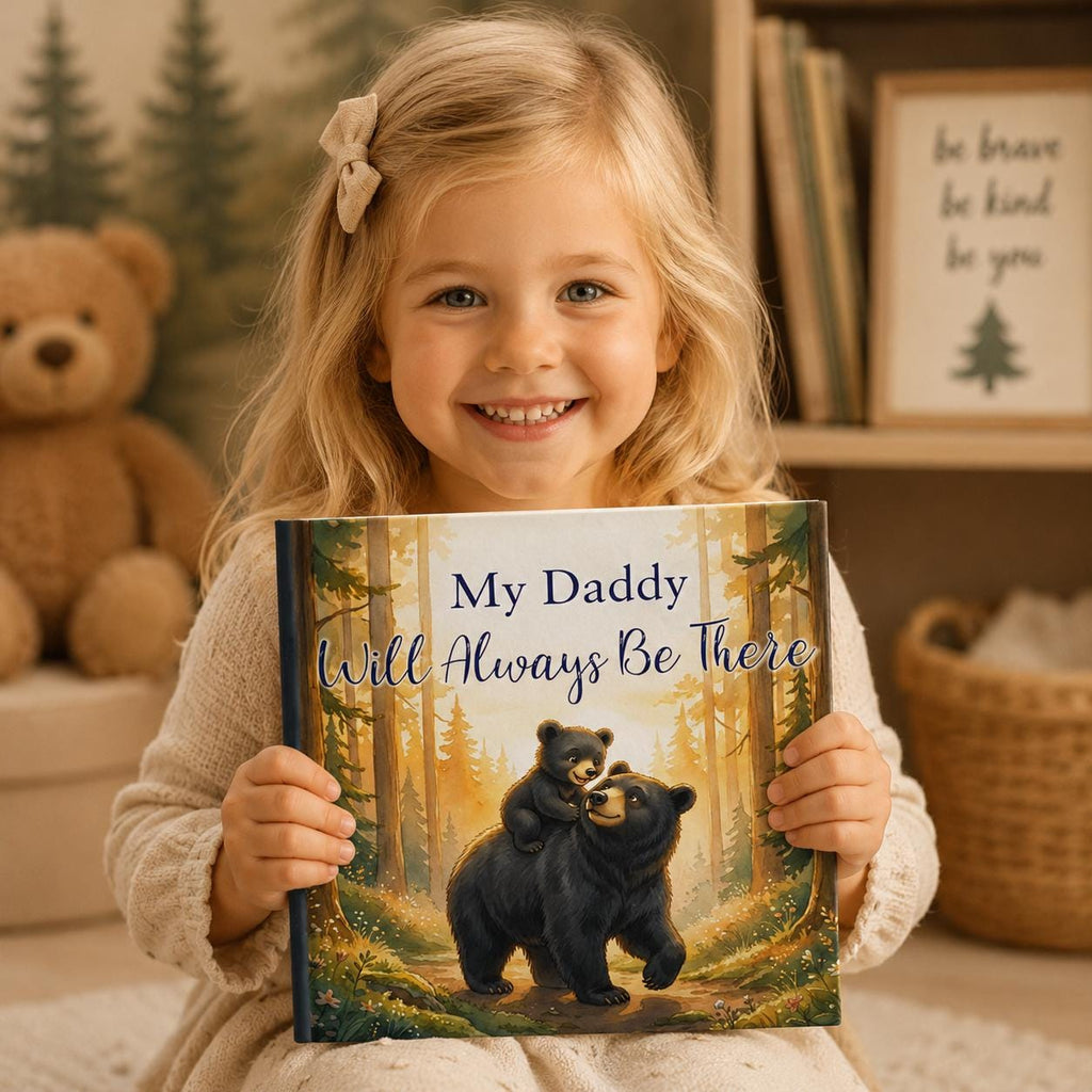My Daddy Will Always Be There, Personalized Daddy Book, Father & Child Keepsake Gift, Custom Storybook for Dad
