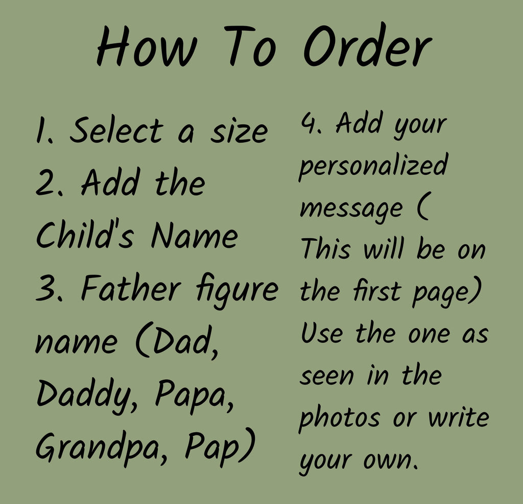 My Daddy Will Always Be There, Personalized Daddy Book, Father & Child Keepsake Gift, Custom Storybook for Dad