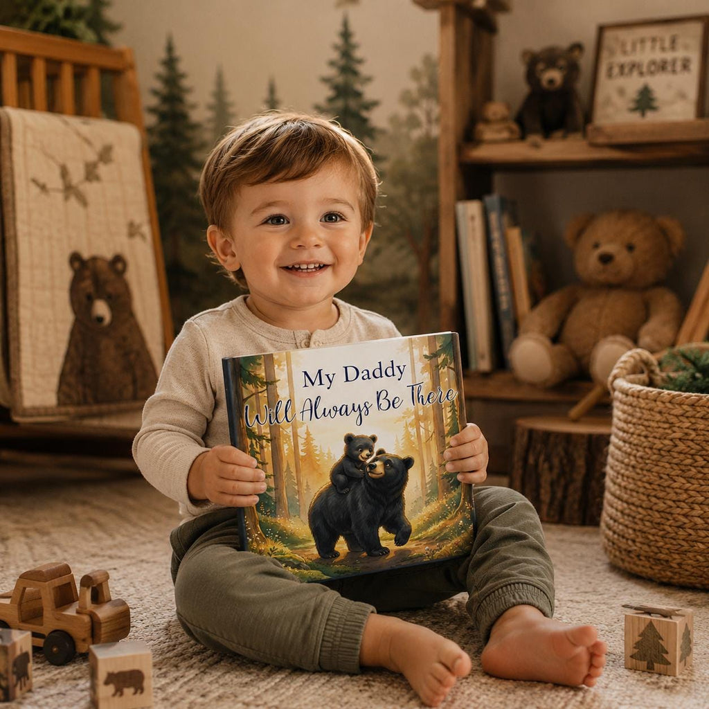 My Daddy Will Always Be There, Personalized Daddy Book, Father & Child Keepsake Gift, Custom Storybook for Dad