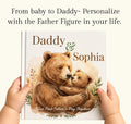 Personalized Daddy and Me Book, First Father's Day Gift from Baby, Custom Name Storybook for New Dad, Gift for First Time Dad