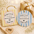 Godparent Gift Ornament, Personalized Godmother Godfather Proposal, Custom Name Striped Christmas Keepsake, Will You Be My Godparent