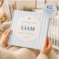 Personalized Baby Memory Book for First Year Milestones & Photos