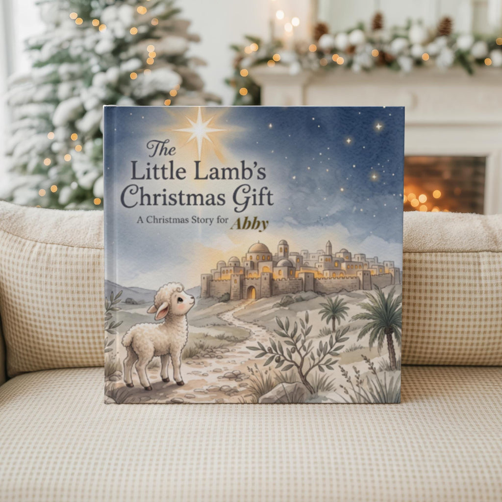 Personalized Christian Christmas Gift for Kids, Custom Name Nativity, Jesus Christmas Personalized Story Book Keepsake, Child's Name Book