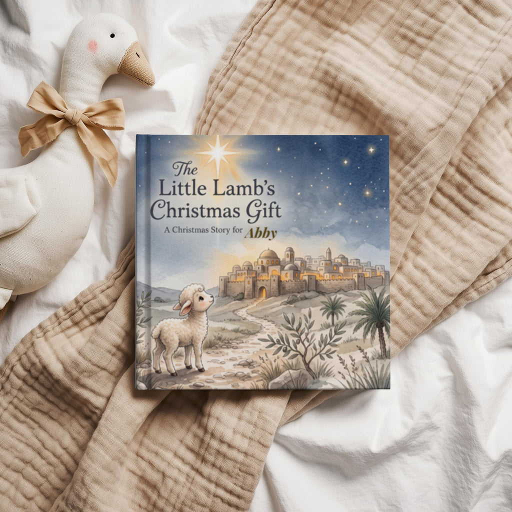 Personalized Christian Christmas Gift for Kids, Custom Name Nativity, Jesus Christmas Personalized Story Book Keepsake, Child's Name Book