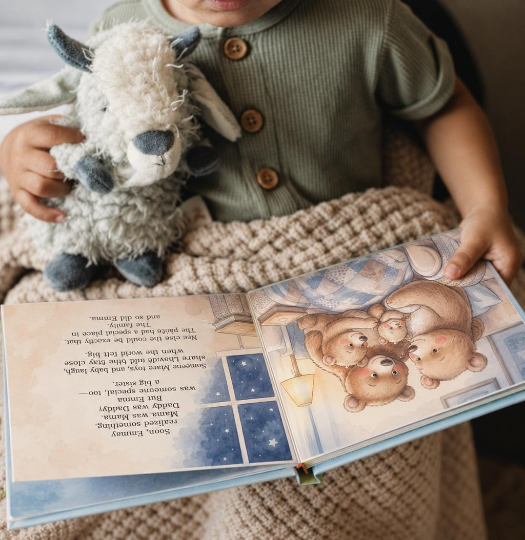 Personalized Big Sister or Big Brother Book, There's Always More Love Storybook, Pregnancy Reveal Gift, Sibling Announcement