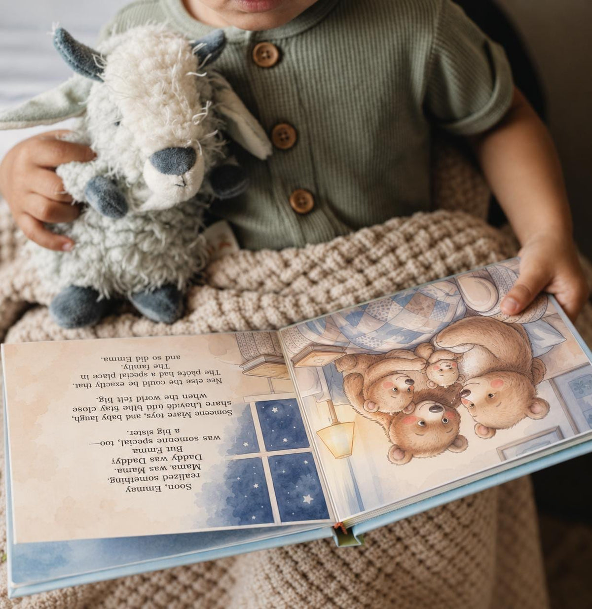 Personalized Big Sister or Big Brother Book, There's Always More Love Storybook, Pregnancy Reveal Gift, Sibling Announcement