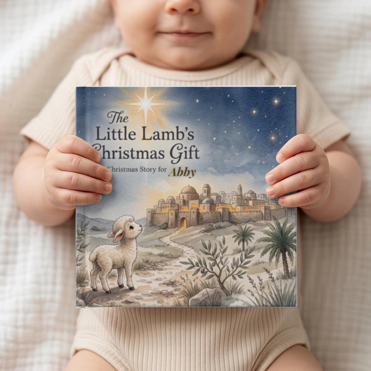 Personalized Christian Christmas Gift for Kids, Custom Name Nativity, Jesus Christmas Personalized Story Book Keepsake, Child's Name Book