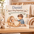 Personalized Big Brother Book, Custom Name Story About Becoming a Big Brother, New Baby Gift for Toddler Boy, Sibling Keepsake